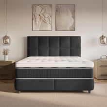 Afbeelding in Gallery-weergave laden, Floraya - Boxspring Neroli Zwart met opbergruimte - 140/160/180x200/210/220cm
