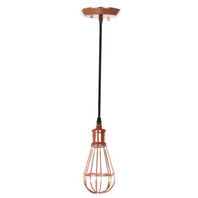 Afbeelding in Gallery-weergave laden, Floraya - Hanglamp Manamo Indus - Koper - 23x23x10 cm
