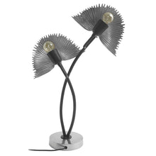 Afbeelding in Gallery-weergave laden, Floraya - Tafellamp Twinflame - Goud of Zilver - 38x16x60 cm
