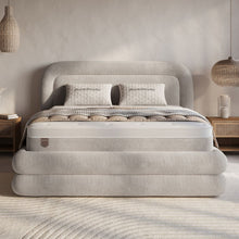 Afbeelding in Gallery-weergave laden, Floraya - Boxspring Halo Taupe - met opbergruimte - 160/180 x 200cm
