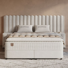 Afbeelding in Gallery-weergave laden, Floraya - Boxspring Imperial XL Beige - met opbergruimte - 160/180 x 200cm
