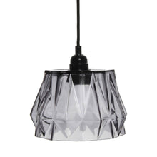 Afbeelding in Gallery-weergave laden, Floraya - Glazen Hanglamp Aurea - Grijs of Roze - 19x19x19 cm
