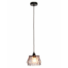 Afbeelding in Gallery-weergave laden, Floraya - Glazen Hanglamp Aurea - Grijs of Roze - 19x19x19 cm
