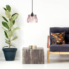 Afbeelding in Gallery-weergave laden, Floraya - Glazen Hanglamp Aurea - Grijs of Roze - 19x19x19 cm
