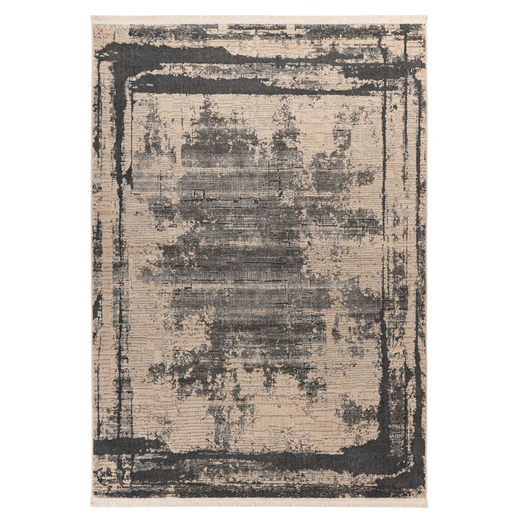 Floraya - Vloerkleed Adela - Grijs - Diverse afmetingen - 13mm dik - Laagpolig