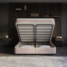 Afbeelding in Gallery-weergave laden, Floraya - Boxspring Allure Taupe - met opbergruimte - 140/160/180 x 200cm
