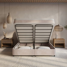 Afbeelding in Gallery-weergave laden, Floraya - Boxspring Arcus Beige - met opbergruimte - 140/160/180 x 200cm
