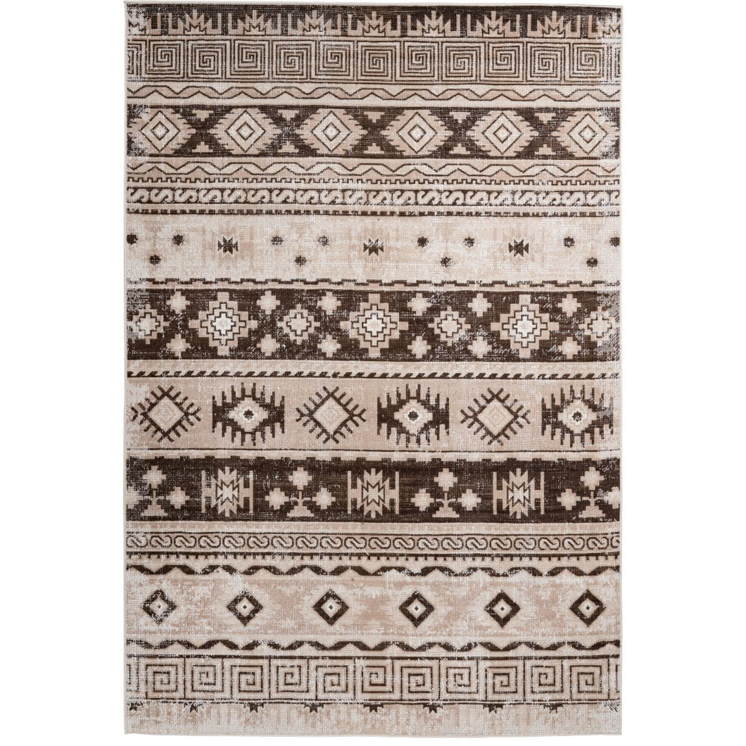 Floraya - Vloerkleed Arya - Taupe - Diverse afmetingen - 13mm dik - Laagpolig