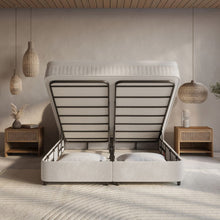 Afbeelding in Gallery-weergave laden, Floraya - Boxspring Arcus Off-White - met opbergruimte - 140/160/180 x 200cm
