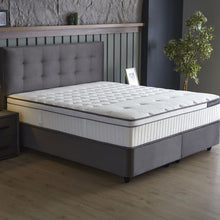 Afbeelding in Gallery-weergave laden, Floraya - Boxspring Hotel Antraciet - met opbergruimte - 160/180 x 200cm
