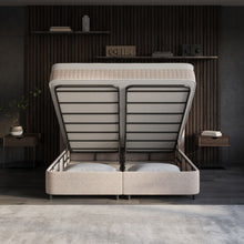 Afbeelding in Gallery-weergave laden, Floraya - Boxspring Essence Beige - met opbergruimte - 140/160/180 x 200cm
