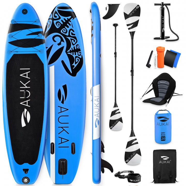 Supboard Ocean - 320 cm - Diverse kleuren  - Incl kayak paddle + zitje