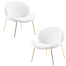 Afbeelding in Gallery-weergave laden, Floraya - Set 2 stoelen - teddy/boucle - Diverse kleuren - Draagkracht 150KG
