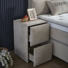 Afbeelding in Gallery-weergave laden, Floraya - Boxspring Ocean Beige - met opbergruimte - 160/180 x 200cm
