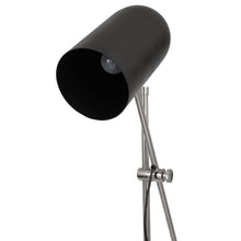 Afbeelding in Gallery-weergave laden, Floraya - Vloerlamp Celeste -  Zwart/Zilver - 60x15x142cm (LxBxH)
