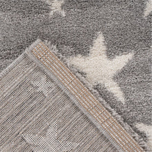 Afbeelding in Gallery-weergave laden, Floraya - Vloerkleed - Shooting stars - zilver - 80x150cm / 120x170cm - Laagpolig
