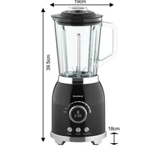 Afbeelding in Gallery-weergave laden, Floraya - Klausberg Blender met LED Display - 1,5L - Zwart of Beige
