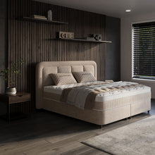 Afbeelding in Gallery-weergave laden, Floraya - Boxspring Velar Beige - met opbergruimte - 140/160/180 x 200cm

