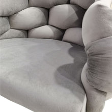 Afbeelding in Gallery-weergave laden, Floraya - Set 2 eetkamerstoelen Grace - Taupe/Goud - Draagkracht 150KG
