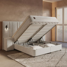 Afbeelding in Gallery-weergave laden, Floraya - Boxspring Royal XL Beige - met opbergruimte - 160/180 x 200cm
