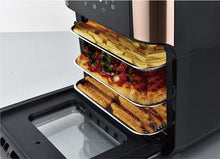 Afbeelding in Gallery-weergave laden, Floraya - Heteluchtoven - Klausberg - 12L - 3 bakplaten - Touchscreen - 1800W
