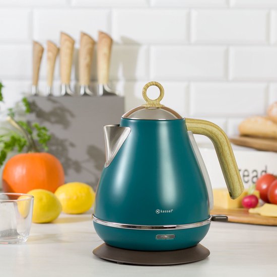Floraya - Kassel waterkoker 1,7L - Diverse kleuren - Draadloos