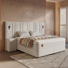 Afbeelding in Gallery-weergave laden, Floraya - Boxspring Royal XL Beige - met opbergruimte - 160/180 x 200cm
