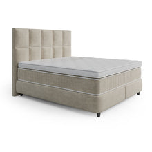 Afbeelding in Gallery-weergave laden, Floraya - Boxspring Neroli Beige met opbergruimte - 140/160/180x200/210/220cm
