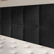 Afbeelding in Gallery-weergave laden, Floraya - Boxspring Neroli Zwart met opbergruimte - 140/160/180x200/210/220cm
