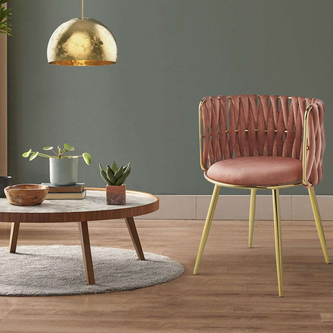 Floraya - Set 2 eetkamerstoelen Melly - Diverse kleuren - Draagkracht 150KG