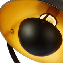 Afbeelding in Gallery-weergave laden, Tafellamp op statief - Industrieel design - 60W - Zwart/Goud
