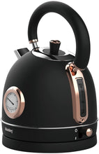 Afbeelding in Gallery-weergave laden, Floraya - Klausberg waterkoker 1,7L met thermometer- Diverse kleuren - Draadloos
