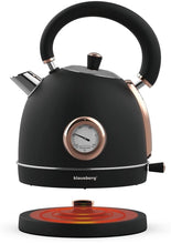 Afbeelding in Gallery-weergave laden, Floraya - Klausberg waterkoker 1,7L met thermometer- Diverse kleuren - Draadloos
