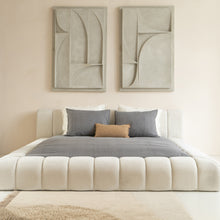 Afbeelding in Gallery-weergave laden, Floraya - Bed Parijs 160x200 / 180x200 cm - Beige - Incl. Montage
