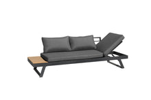 Afbeelding in Gallery-weergave laden, Floraya - Giardino ligbank / loungebank - 228x82x41 cm - Grijs
