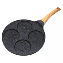 Afbeelding in Gallery-weergave laden, Floraya - Klausberg Smiley pannenkoekenpan - anti-aanbak - Zwart
