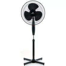 Afbeelding in Gallery-weergave laden, Floraya - Staande ventilator - Zwart - Hoogte 100-120cm hoog - 3 standen

